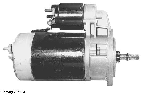 Lester 16623: 1981 Volkswagen Dasher 1.6L Diesel Starter